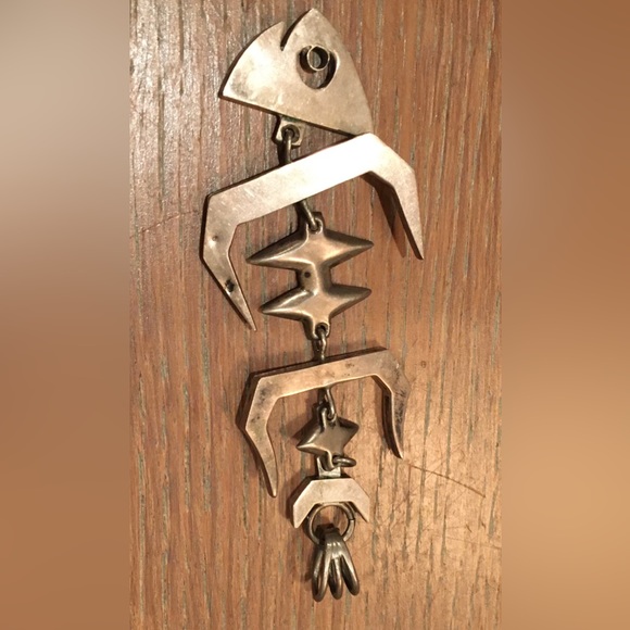 Silver 925 Taxco Mx VINTAGE Pendant 50’s 60’s - Picture 4 of 8